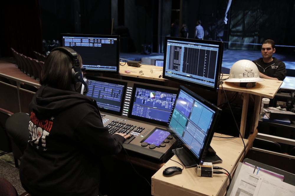 Students learn and work with state-of-the-art technology